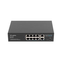 Prekidač PoE+ LANBERG RSFE-8P-2GE-120 (Rack 10/19, 8 portova)