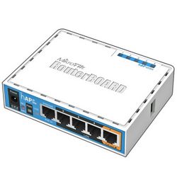 Bežični ruter MIKROTIK HAP ac lite (733 Mbit/s bijeli, PoE)