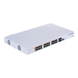 Mrežni preklopnik Mikrotik CRS328-24P-4S+RM upravljani L2/L3 Gigabit Ethernet (10/100/1000) bijeli 1U Power over Ethernet (PoE)