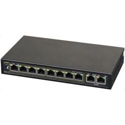 Mrežni prekidač PULSAR model S108 (brzi Ethernet 10/100, Power over Ethernet, crna)