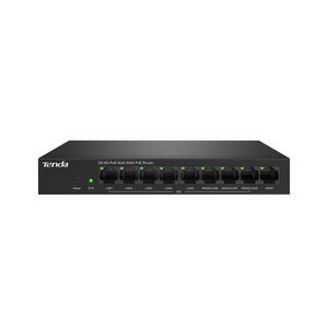 Tenda G0-8G-PoE wired router Gigabit Ethernet Black