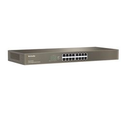 Mrežni prekidač (TENDA, TEG1016G, neupravljeno, Gigabit Ethernet, 1U plavi)
