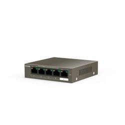 Mrežni prekidač (TENDA, TEF1105P-4-63W-EU, Fast Ethernet, Power over Ethernet crni)