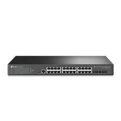 Mrežni switch TP-LINK JetStream (L2+, 24-port, Gigabit, Upravljani, 4 10GE SFP+ utora)