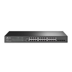 Mrežni switch TP-LINK JetStream (L2, 24-port, Gigabit, Upravljani, 4 SFP utora)