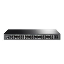 Mrežni switch TP-LINK JetStream (L2+, 48-port, Gigabit, Upravljani, 4 10GE SFP+ utora)