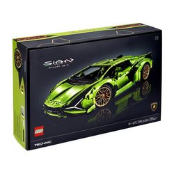 Igračka LEGO Konstrukcijski set LEGO TECHNIC 42115 Lamborghini Sián FKP 37 (3,696 dijelova, zelena)