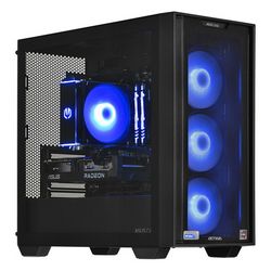 Stolno računalo ACTINA Mini Tower (AMD Ryzen™ 5 5600, 16 GB DDR4 RAM, 1 TB SSD, AMD Radeon RX 7600) crna