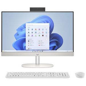 HP 24-cr0312nw AMD Ryzen™ 5 7520U 60.5 cm (23.8") 1920 x 1080 px All-in-One PC 16 GB LPDDR5-SDRAM 512 GB SSD Windows 11 Home Wi-Fi 6 (802.11ax) White