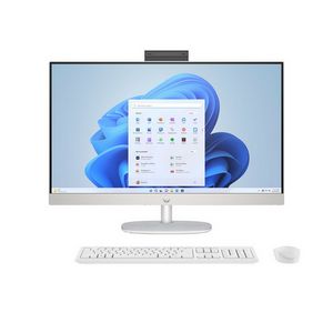 HP 27-cr0222nw AMD Ryzen™ 7 7730U 68.6 cm (27") 1920 x 1080 px All-in-One PC 16 GB DDR4-SDRAM 512 GB SSD Windows 11 Home Wi-Fi 6 (802.11ax) White
