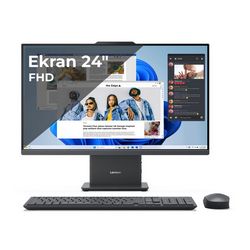 All in one LENOVO IdeaCentre AIO 24IRH9 (23.8", IPS, Full HD, Intel Core i7-13620H, 16GB RAM, 512GB SSD, Intel UHD Graphics, NoOS, sivo)