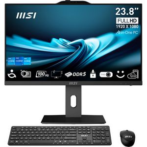 MSI AIO PRO AP242P 14M-682EU i5-14400 23.8" IPS LED FHD Non-Touch Anti-Glare 16GB SSD512GB M.2 AX211 WiFi 6E Windows 11 Pro Black