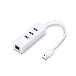 Adapter TP-LINK UE330 (USB 3.2 GEN 1, tip-A, 1000 Mbit/s bijeli)