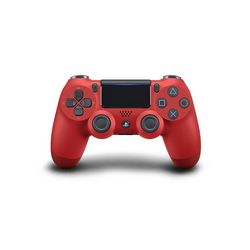 Kontroler SONY DualShock 4 Red (Bluetooth/USB, PlayStation 4) crveni
