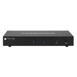KVM switch TECHLY IDATA DP-KVM2 crni