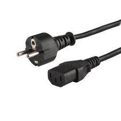 Kabel za napajanje SAVIO CL-138 (crni, 1.2 m)