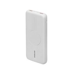 Powerbank RIVACASE (10000 mAh, USB-C 20W, Qi 10W, 1x USB-C PD 20W, 2 USB-A QC 3.0 18W) bijela