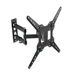 Nosač za TV zidni SBOX LCD-443 (23"- 55", do 30 kg, nagib +3°/ -10°, zakret 90°, sa zglobom)