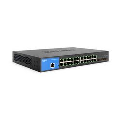 Linksys 24-Port Managed Gigabit Switch + 4 SFP+ Ports - crna