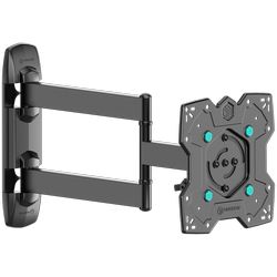 Nosač za TV zidni ONKRON M4SR-B (17"- 43", do 35 kg, nagib +5° -15°, zakret 180°)