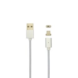 KABEL MAGNETNI USB A Muški -> Micro USB Muški 1 m VREĆICA