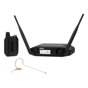 Shure GLXD14+E/MX53-Z4 - Cyfrowy system bezprzewodowy DUAL BAND z nadajnikiem bodypack i mikrofonem nagłownym