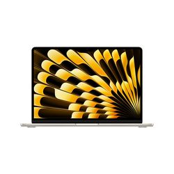 Laptop APPLE MacBook Air 13 (13.6", M3, 10C GPU, 16GB RAM, 512GB SSD, int.tipkovnica, Starlight) - MXCU3ZE/A