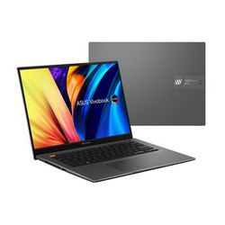 Laptop ASUS VivoBook S5402ZA-IS74 (14.5" OLED, 2.8K, 2880 x 1800, i7-12700H, 12GB RAM, 512GB SSD, Iris Xe Graphics, Win11 HOME int. tipkovnica, prepakirani) crna