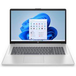 Laptop HP 17-cn3119nw (17.3" IPS, Full HD, Intel Core i5-1334U, 8GB RAM, 512GB SSD, Intel Iris Xe Graphics, Win11Home, srebrni)