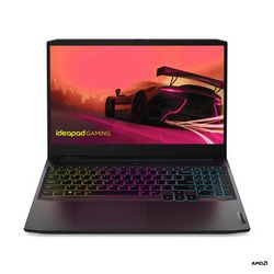 Laptop LENOVO IdeaPad Gaming 3 (15.6" IPS, 1920x1080 FHD, AMD Ryzen 5 5500H, 16GB RAM, 512GB SSD, NVIDIA GeForce RTX 2050, Win11 Home) crni