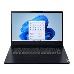 Laptop LENOVO IdeaPad 3 17IAU7 (17.3", IPS, Full HD, Intel Core i5-1235U, 8GB RAM, 512GB SSD, Intel Iris Xe Graphics, Win11, int. tipkovnica, plavi)