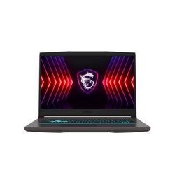 Laptop MSI Thin 15 B12UCX-1818XPL (15.6" FHD, 144Hz, Intel Core i5-12450H, 16GB RAM, 512GB SSD, NVIDIA GeForce RTX 2050 4GB, NoOS, sivi, int. tipkovnica)