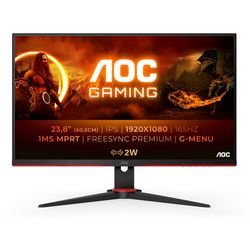 Monitor gaming AOC G2 24G2SPAE/BK (23.8" IPS LED, 165Hz, 1920 x 1080, FHD crno- crveni)