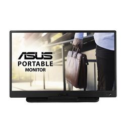 Monitor ASUS ZenScreen MB165B (39.6 cm (15.6"), 1366 x 768 piksela, WXGA, LCD) crni