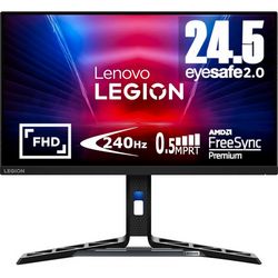 Monitor Lenovo LEGION R25F-30 (crna, LED zaslon 62.2 cm (24.5), 1920 x 1080 piksela, Full HD)