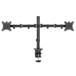 Stolni nosač za dva monitora MACLEAN (VESA 75x75 i 100x100, 17-32", 2x 9kg, MC-754N)