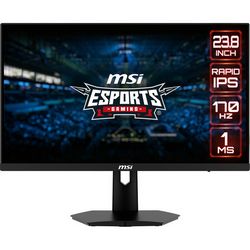 Monitor MSI G244F E2 (60.5 cm (23.8"), 1920 x 1080 piksela, Full HD, Crna)