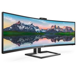 Monitor PHILIPS Superwide 499P9H/00 P Line (48.8" VA, 60Hz, 5120 x 1440 UWDQHD, zakrivljeni crni) 