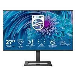 Monitor računala PHILIPS E Line 275E2FAE/00 (68,6 cm, 27", 2560 x 1440 piksela, 4K Ultra HD, LED) crna