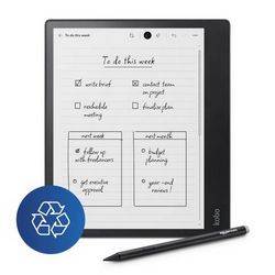 E-book čitač & Notes KOBO Rakuten Elipsa 2E (10.3" Touch, E Ink Carta, 32GB, WiFi, crni)