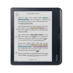 E-book čitač & Notes KOBO Rakuten Libra Colour (7" Touch, E Ink Kaleido, 32GB, WiFi, crni)