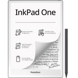 PocketBook InkPad One 1030 10.3" E-ink Mobius 32GB Wi-Fi E-reader – Matte Black