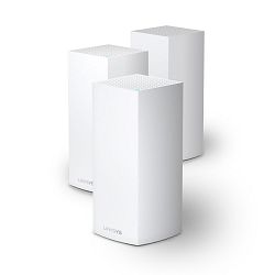 Linksys Velop AX4200 Tri-Band Mesh System, Wi-fi 6 / IEEE 802.11ax (MX12600) 3-pack