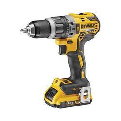 Bušilica DeWALT DCD796D2-QW (bez ključa, 1.6 kg) crna, žuta
