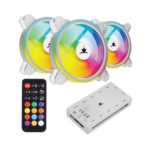 White Shark FAN GCF-S028-005 NEBULA-2 BIJELI ARGB KIT