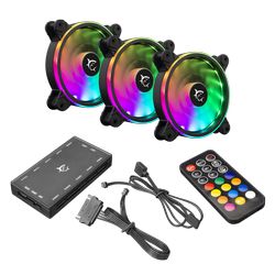 Ventilator WHITE SHARK 1262-04-V NEBULA - ARGB KIT