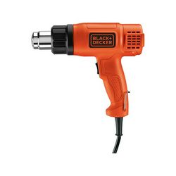 Pištolj za vrući zrak BLACK AND DECKER KX1650-QS (740 l/min, 600 °C, 1750 W) crno/narančasti