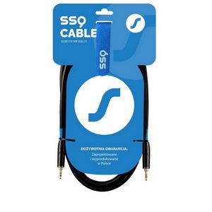 SSQ MIMI2 SS-1425 Cable Mini Jack Stereo 3,5 mm - Mini Jack Stereo 3,5 mm 2 m Black