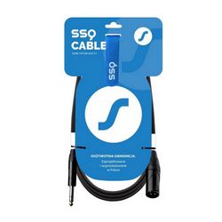 Adapter za Audio kabel SSQ JSXM10 Event (Jack stereo 6.3 / XLR muški)