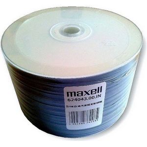 CD-R diskovi MAXELL CD-R 80/700MB 52x 50p (50 komada, kapacitet 700MB, brzina 52x)
